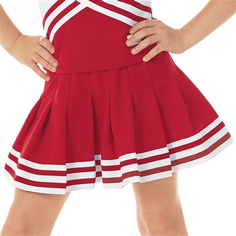Cheerleading Sporting Goods Cheerleader Uniform Megaphone 32 34 Top 23 26 Fully Pleated Skirt