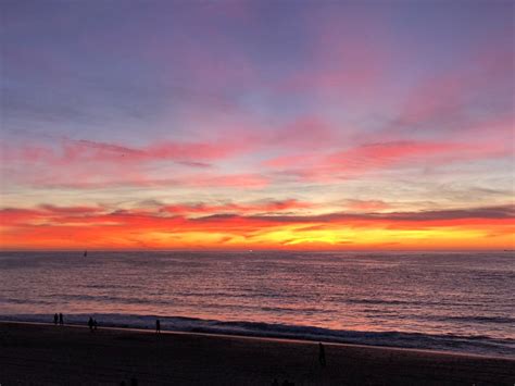 Glowing Orange Purple Sunset In Redondo Beach Photo Of The Day