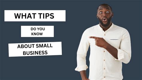 Small Business Tips Youtube