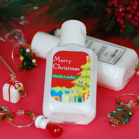 Personalized Holiday Hand Lotion