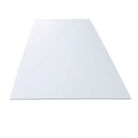 12 In X 48 In X 96 In White Pvc Sheet Panel 190360 The Home Depot