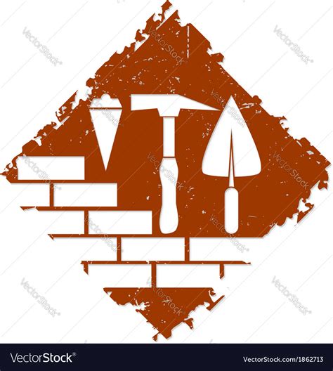 Construction Symbol Design Royalty Free Vector Image