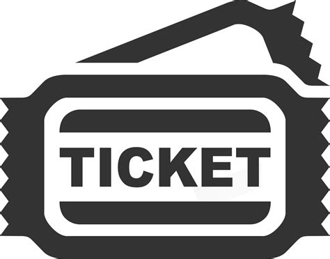 Free Ticket Clipart Black And White Download Free Ticket Clipart Black