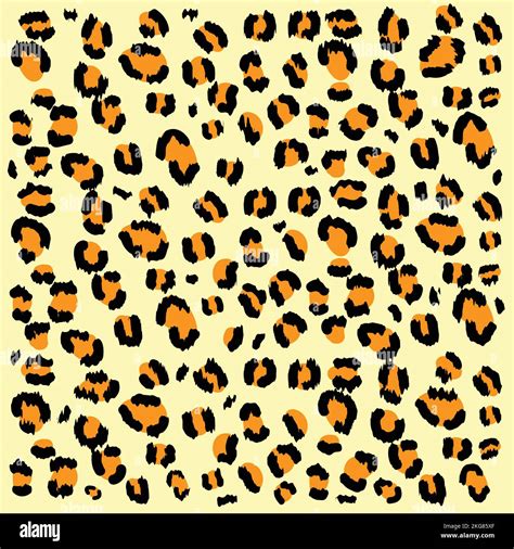 Animal Skin Africa Background Fur Texture Seamless Leopard Pattern