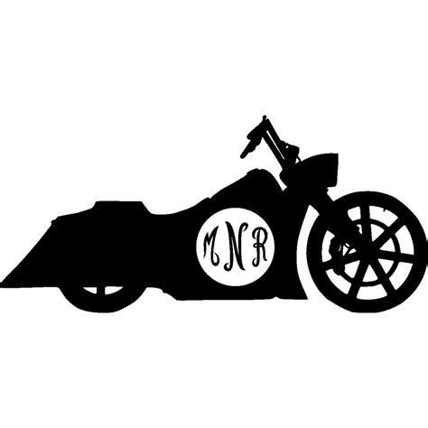 Motorcycle clipart bagger, Motorcycle bagger Transparent ...