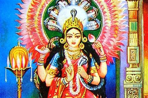 Manasa Is The Hindu Serpentine Deity