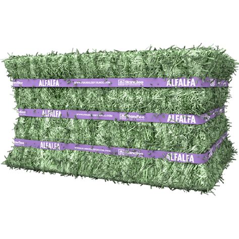 Standlee Premium Alfalfa Compressed Bale Reynolds Hay