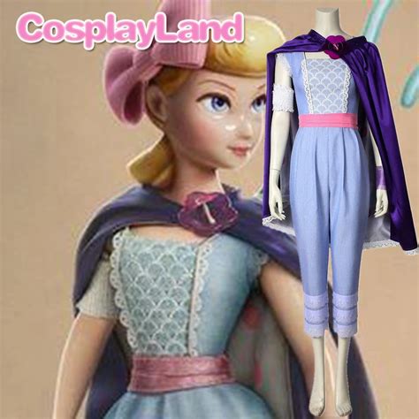 Movie Toy Story 4 Bo Peep Cosplay Outfit Babia Costume Suit Sexy