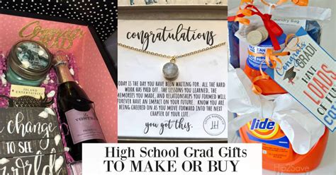 Gifting on a budget can be hard because you want to show the recipient you care about them, but don't have access to unlimited funds. The BEST Suggestions for High School Graduation Gifts ...