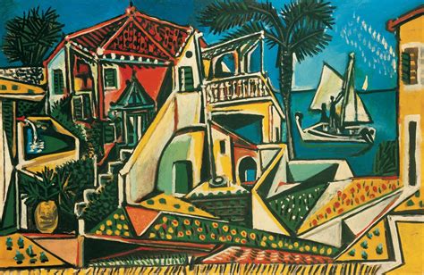 Pablo Picasso Mediterranean Landscape 1953 Rmuseum