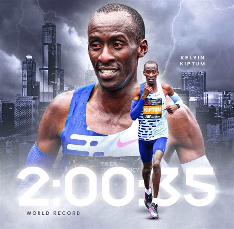 Kelvin Kiptum Breaks The World Record At The Chicago Marathon And