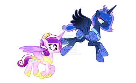 Both princess luna and princess celestia lead and control the equestrian kingdom. The Neo Princesses by Luuandherdraws on deviantART | My ...