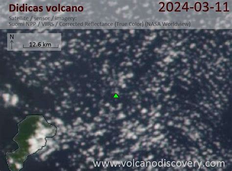 Latest Satellite Images Of Didicas Volcano Volcanodiscovery