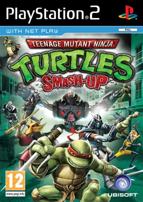 Videojuego xbox 360 tortugas ninja in manhattan reproduce en consola: Teenage Mutant Ninja Turtles : Smash up - PS2 - Jeux ...