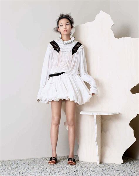 Xiao Wen Ju By Ben Toms For Vogue China April The Fashionography Fashion Editorial