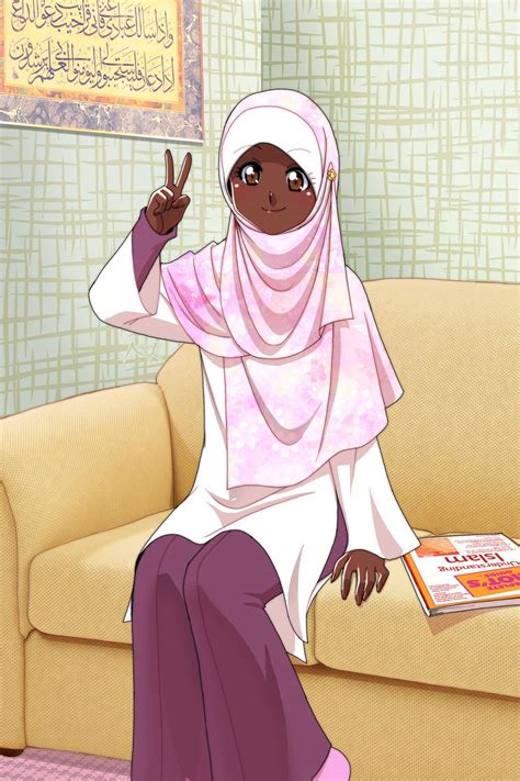 Pin On Muslimah Anime