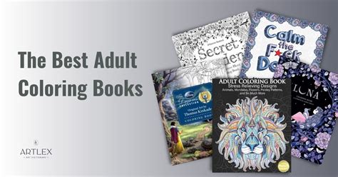 The 5 Best Adult Coloring Books In 2023 October Artlex