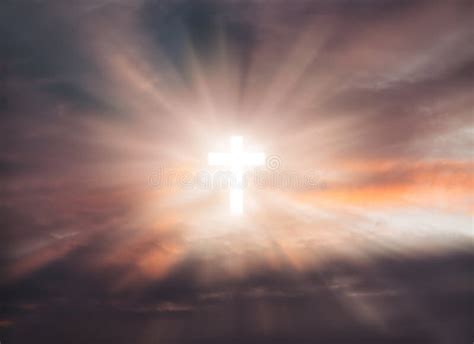 Cross In The Sky Stock Image Image Of Christian Energy 88659793