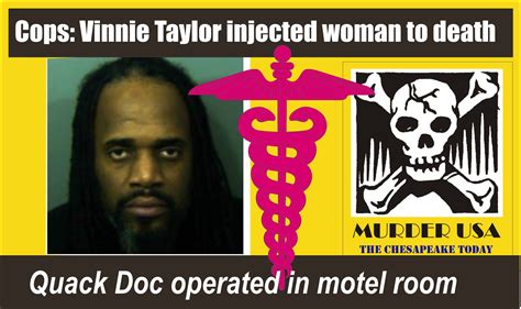 Murder Usa Vinnie Taylor Extradited From St Louis To Face Charges Of Murder For Injecting