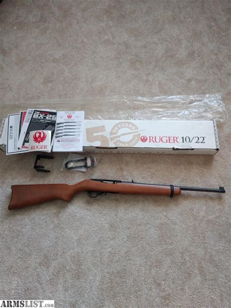 Armslist For Saletrade Ruger 1022 50th Anniversary