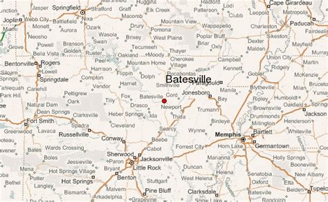 Guía Urbano De Batesville Arkansas