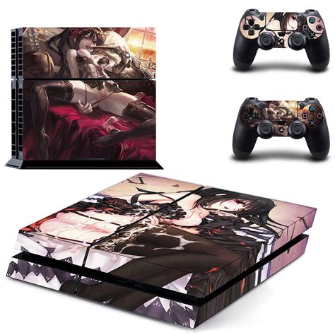 Anime Sex Girl Play Station 4 Stickers Ps 4 Sticker Vinyl Ps4 Skin