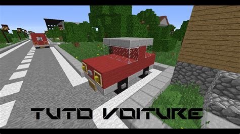 Minecraft | Tuto : Comment faire une voiture - YouTube
