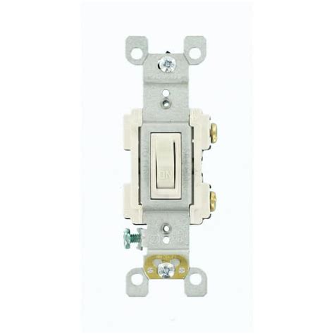 Leviton 15 Amp Preferred Switch White R62 Rs115 02w The Home Depot