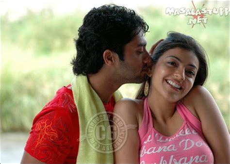 Tollywood Actors Actresses Gallery Latest Spicy Pictures Collection Kajal Agarwal Kissed On