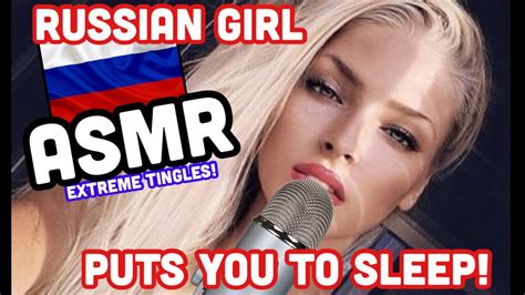 russian girl asmr relaxing whispering triggers and more extreme tingles audio only youtube