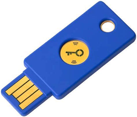 Yubikey Nfc Security Key U2ffido2two Factor Authentication Usb