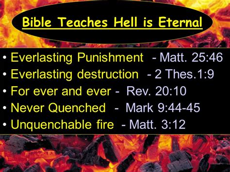 Rev 20 Many Do Not Believe In Hell Jesus Did Matt 2333 “how