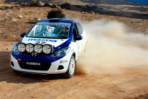 How To Drive In A Rally Stage With A Mazda 2 Rally Car