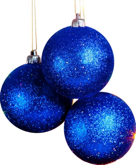 3 Blue Christmas Ball Ornaments Psd Official Psds