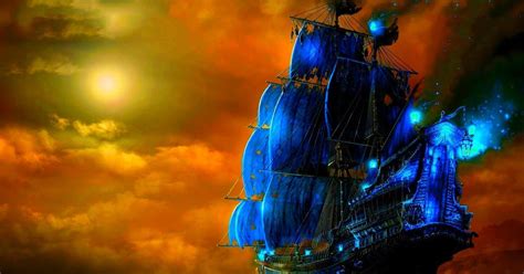 Pirates Zoom Background 5x7ft Pirates Caribbean Jack Sparrow Ship