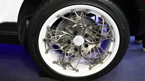 A Metal 3d Printed Wheel Rim Designed With Cognicad Photo Via
