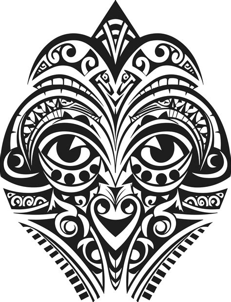 Maori Tattoo Ornament Maori Taniwha Ai Generative 27240300 Png