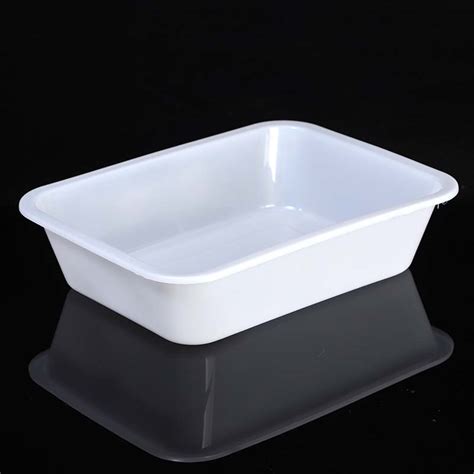 Food Grade White Plastic Tray