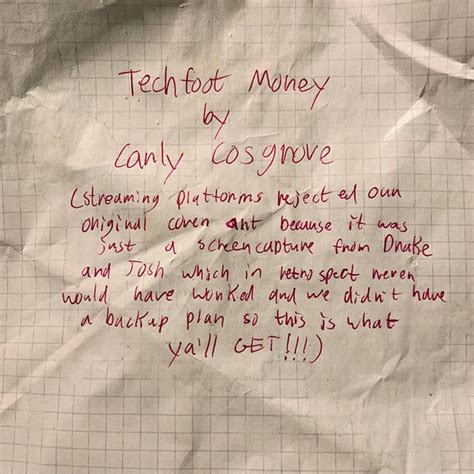 We did not find results for: Carly Cosgrove - Techfoot Money Lyrics | Genius Lyrics