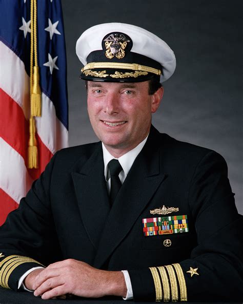 Portrait Us Navy Usn Captain Capt James B Hinkle Covered