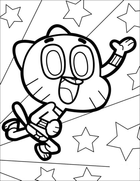 Gumball Dibujos De Cartoon Network Para Dibujar Dibujos Para Colorear