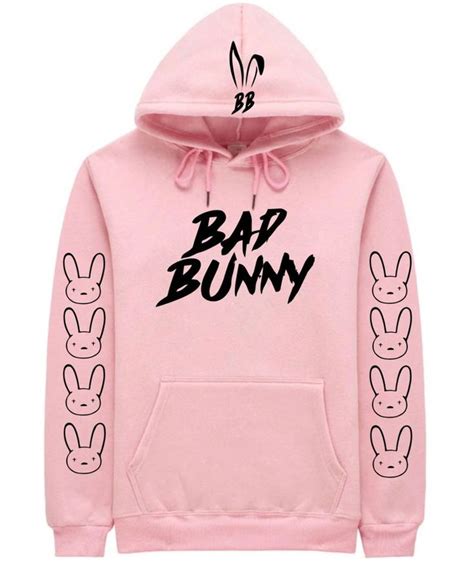Bad Bunny Hoodie Sweatshirt Pullover In 2021 Bunny Hoodie Hoodies