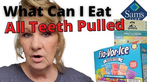 What Can I Eat After A Full Mouth Extraction What Can I Eat Eating