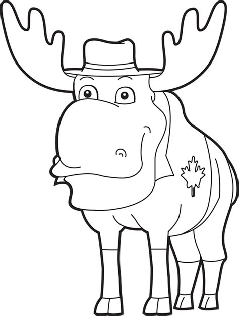 Black And White Moose Clipart Illustrations
