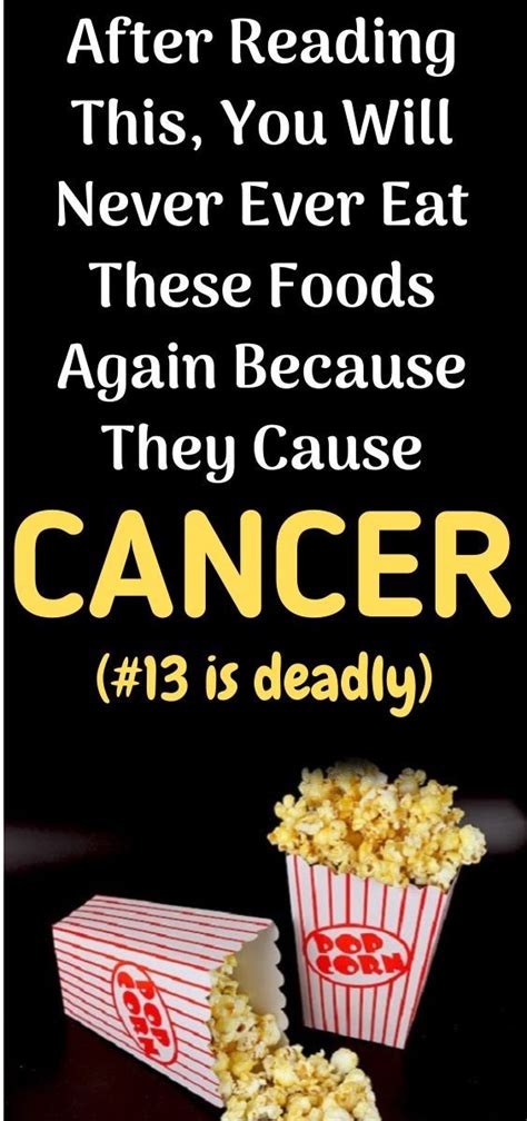 List Of 14 Cancer Causing Foods You Should Never Put In Your Mouth