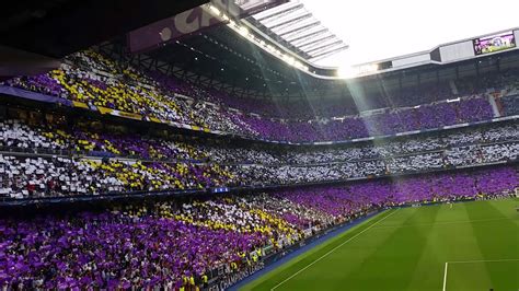 Real Madrid Fans Choreography Champions League Semi Final Vs