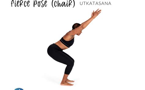Pose Of The Week Guide Utkatasanafierce Posechair Pose Oxygen