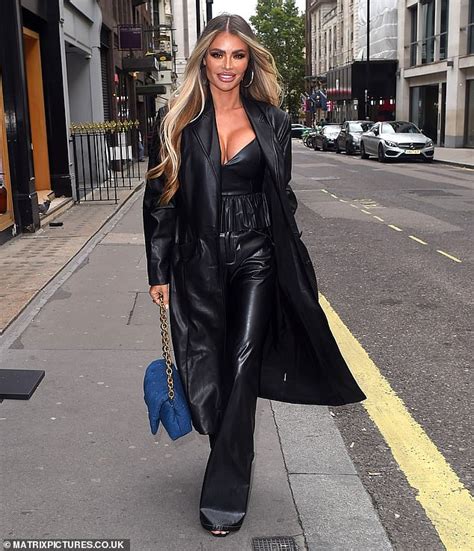 Towie S Chloe Sims Flaunts Her Sensational Figure In A Plunging Leather Top Readsector Female