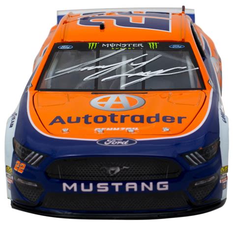 The first formal nascar race was held in 1948. Joey Logano Signed 2019 Nascar Auto Trader 1:24 Diecast ...