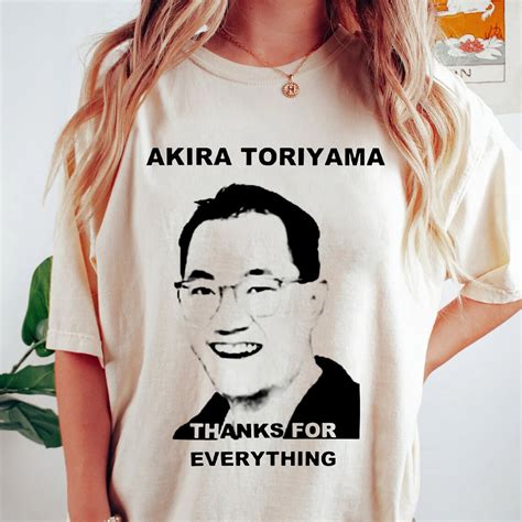 Dragon Ball T-shirts – Akira Thank for everyting | DBZ Shop